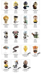 Kidrobot Adult Swim Full Set Of 19 3″ Vinyl Figures Rare