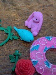 Zuru My Mini Baby Series 2 Accessories & 4 Silicon Babies Lot Of 33 Toys Figures