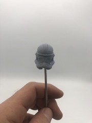 Star wars 303rd Arc phase 1-2 helmets custom head sculpt hasbro black series