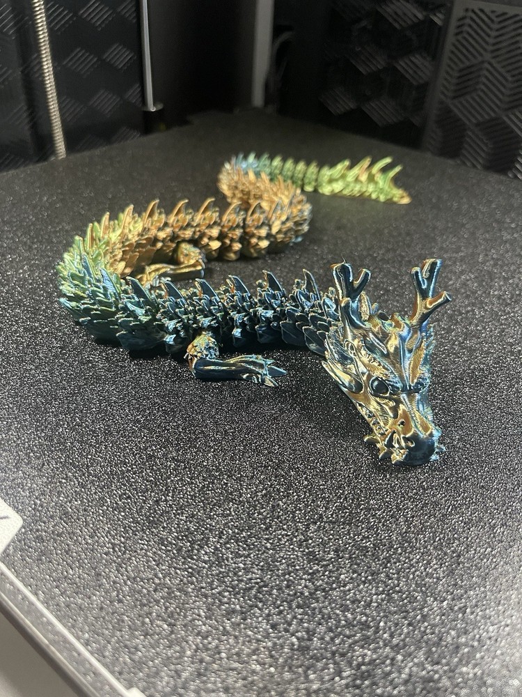 Dragón articulado Impreso En 3D PLA