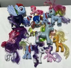 My Little Pony Hasbro Ponies Brushables Equestria Girls Lot Of 60+ MLP