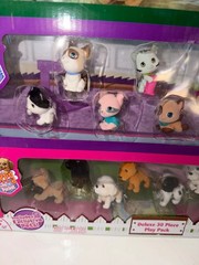 NEW JUST PLAY JUNGLE PUPPY KITTY IN MY POCKET DELUXE MINI FIGURE SET 3 PACK SET