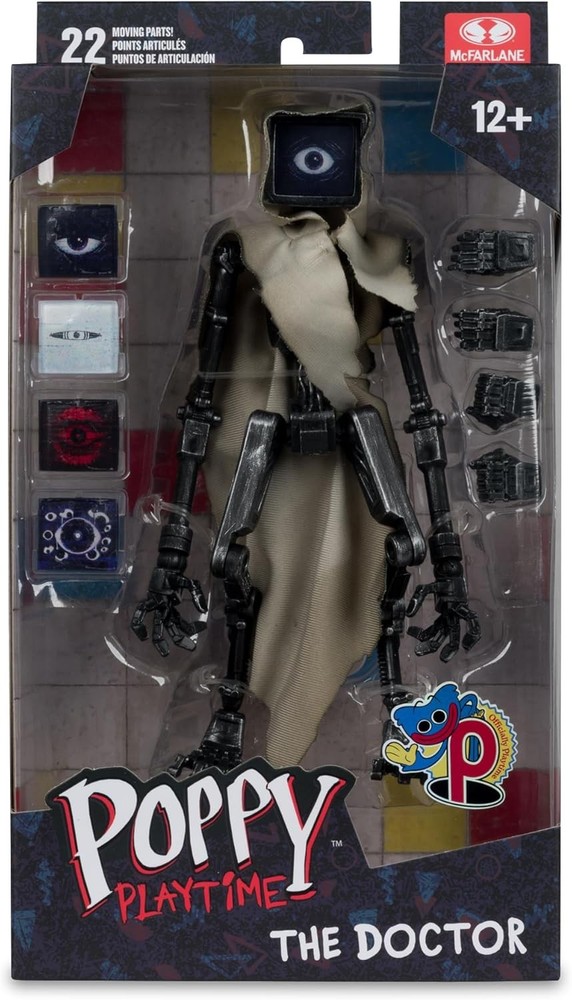 Poppy Playtime 7 Inch Action Figure Bendable – The Doctor