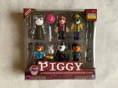 Piggy Action Figure 6 Pack Series 2 Exclusive MiniToon Figure Includes DLC. Rare