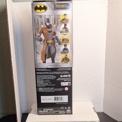 Spin Master DC Batman Action Figure Brown Coat Gray Brown Black Yellow Ages 3+