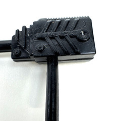 Vintage MOTU Modulok Mattel He-Man Masters 1985 Black Accessory Weapon Laser Gun