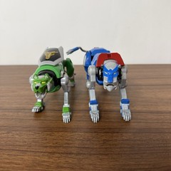 Voltron Legendary Defender Blue & Green Lion 2017 Playmates