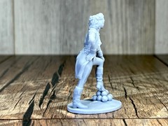 Action Figure Napoleoniс girl 60mm Tabletop Miniature Resin Figure