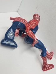 *WORKS* Marvel 2002 SpiderMan Kicking Punching 13″ Hero Action Figure Tobey