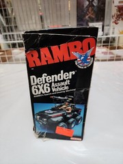 Vintage Coleco Rambo Defender 6×6 Assault Vehicle Incomplete