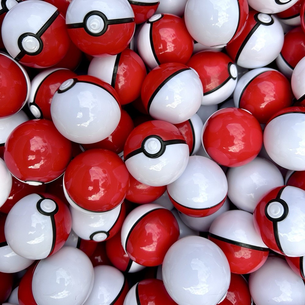 12x Mystery Pokeball Mini Figure & Sticker – Birthday Easter Halloween Christmas