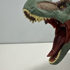 Custom Mattel Jurassic World Bull Buck T-Rex Rebirth Inspired Green Rex Escape