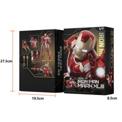 HiPlay Fondjoy, Iron Hero MK43, 1/7 Scale Collectible Assembly Model Kits
