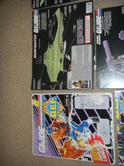 1980s Box File Card Blueprints Lot G.I. GI Joe Cobra Vintage 1990s 3.75 ARAH 80s