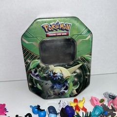 Pokemon Cake Toppers Figures Figurines Pcs 2-3CM Toy Lot Kids Anime With Tin