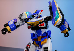 Metal Cardbot W BLUECOP W Transforming Robot Korean Toy