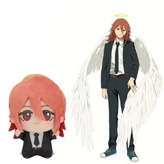 10Cm Chainsaw Man Angel Devil Cotton Doll Keychain Plush Doll Pendant