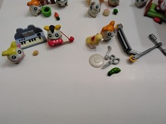 Hamtaro Ham-Ham House Playset w/ Box + Bijous Room, Extra Figures & Accessories