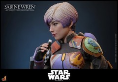 Hot Toys TMS171 Star Wars: Rebels Sabine Wren 1/6 Scale 12″ Figure In Stock USA