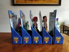 Toy Story 5 PlayScale Interactables Complete Set Woody Buzz Jessie Forky Lilypad