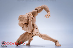 US Wind Toys 1/12 Flexible Man Jointed 6″ Male Action Figure Head Body Model Toy
