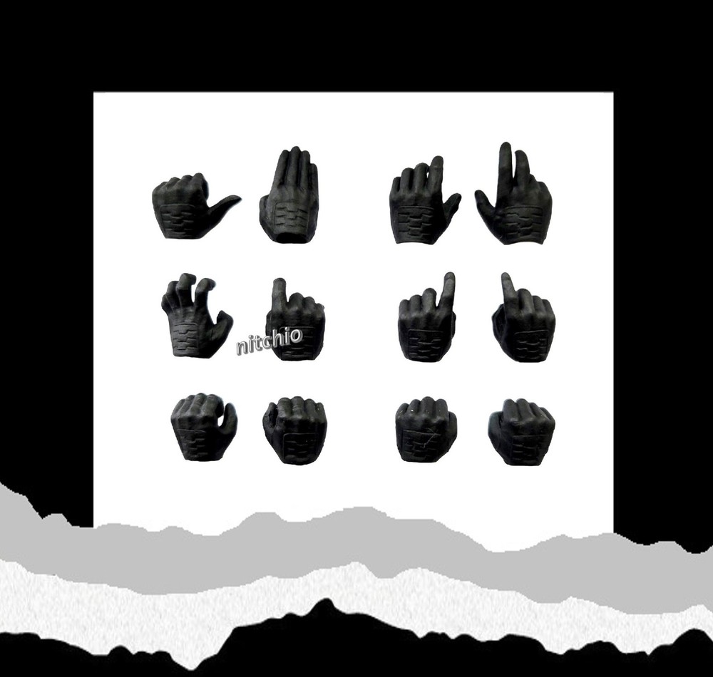 Mezco One:12 Death Adder – TWELVE INTERCHANGEABLE HANDS 1/12 Scale Fodder