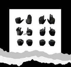 Mezco One:12 Death Adder – TWELVE INTERCHANGEABLE HANDS 1/12 Scale Fodder