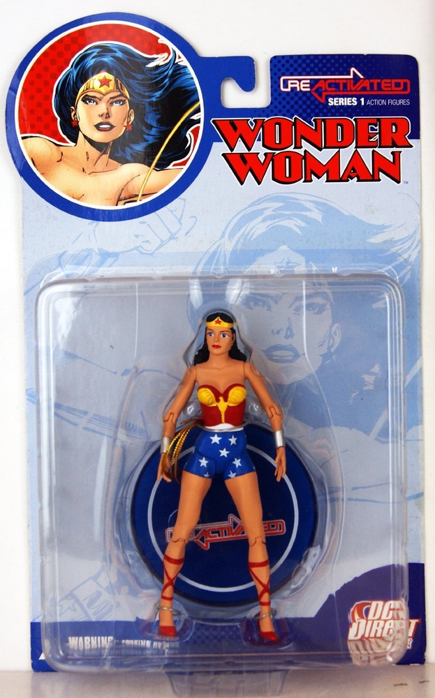 DC Direct ReActivated Series 1 Wonder Woman Action Figure NEW Dmg Pkg