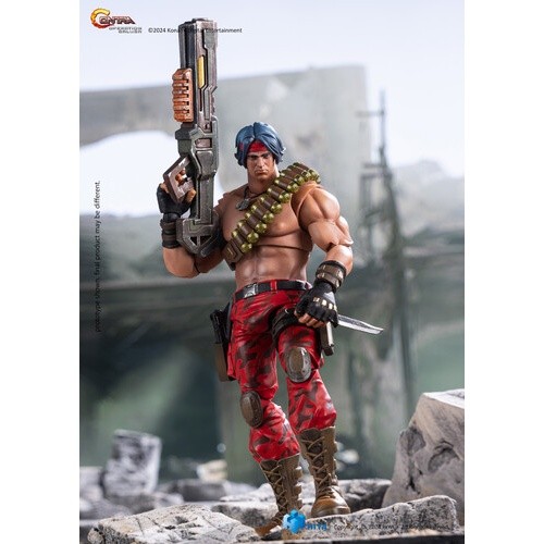 HIYA – Contra: Operation Galuga – Exquisite Basic 1:12 – Lance Bean 6″ Action