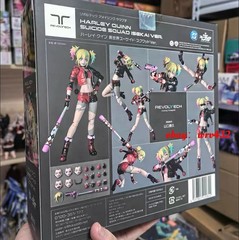 Kaiyodo Revoltech Amazing Yamaguchi Harley Quinn Suicide Squad ISEKAI Ver