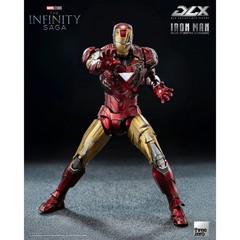 Threezero Marvel Infinity Saga Iron Man Mark 6 Battle Damaged DLX Action Figure