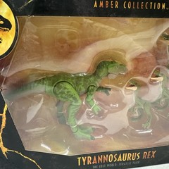Mattel Jurassic Park The Lost World Amber Collection Tyrannosaurus Rex As Is