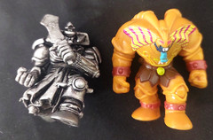 Yu-Gi-Oh! EXODIA The Forbidden One 2″ Takahashi & 1.5″ Flame Swordsman Figure