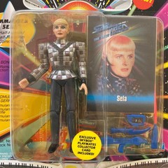 Playmates Star Trek Action Figure Lot Commander Sela Borg Vorgon K’Ehleyr & Q