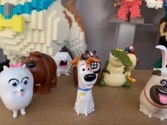 The Secret life of pets PVC Figurine set 10 , 2-3 cm