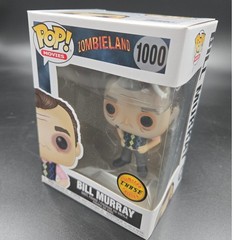 Funko Pop Movies Zombieland Bill Murray 1000 Chase Edition Vinyl Figure Limited