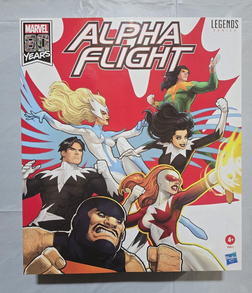 Marvel Legends Series Alpha Fligh 6 Pack Hasbro Amazon Exclusive
