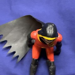 DC Spin Master 4” Hooded Robin – Red Black Yellow Batman Loose Figure Only