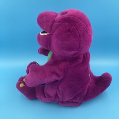 Vintage 1997 ActiMates Barney Plush Microsoft Talking Singing Interactive Tested