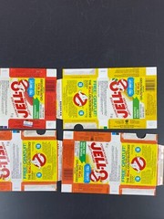 Jell O Ghostbusters Sticker Promo Boxes Advertising Lot Of 15 Vintage 1984