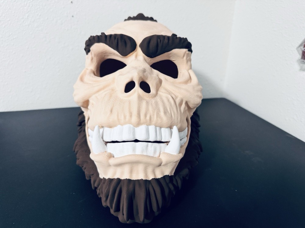￼ Sasquatch/Bigfoot Helmet 3-D Print