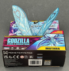 MonsterVerse Godzilla Set of 4 Titanus Scylla, Mothra, Ion Dragon & Frost Vark