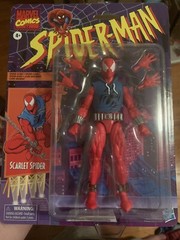 Marvel Legends scarlet spider Spider-Man legends Retro wave 2024