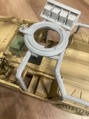 3d Printed Humvee Roll bar and Tactical Turret only, upgrade parts