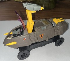 1986 Coleco Starcom Shadow Raider W/ Capt. Battlecron-Missing 4 Gray Feet-COOL!