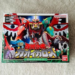 BANDAI Megazord Power Rangers Wild Force Sentai Gaoranger Gao Hunter Mini pla