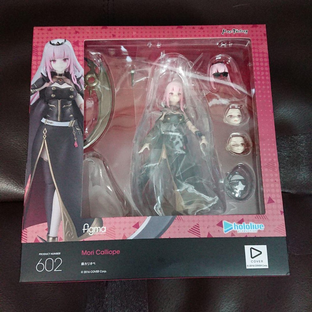 figma Mori Calliope Action Figure #602 Hololive Production Max Factory