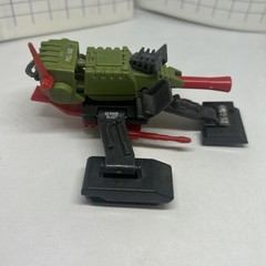 Lot of 2 Vintage 1983 GI Joe PAC RAT Machine Gun & Flame Thrower w/Blueprints