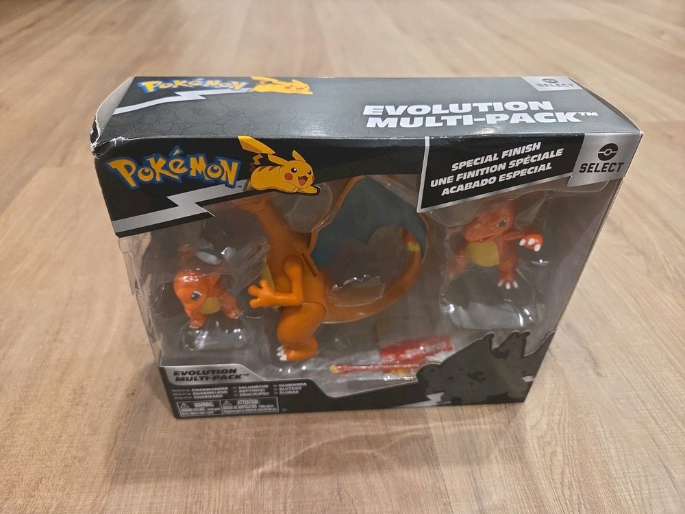 Pokemon Charizard Evolution Multi Pack Charmander Charmeleon (Light Box Damage)