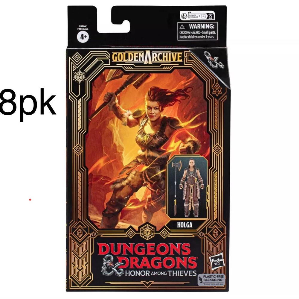 🔥Dungeons & Dragons Golden Archive Holga-8pk FACTORY SEALED🔥
